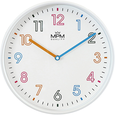 Orë muri MPM Quality Joanna, E01.4432.00, e bardhë