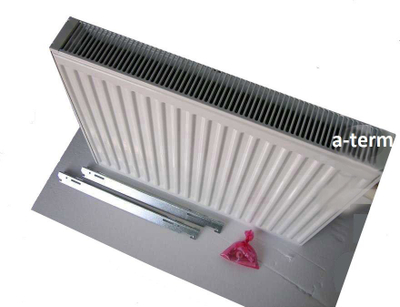 Radiator çeliku Caradon TermoTeknik K22 500x1200, 1733W, i bardhë