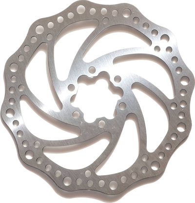 Fren disk për biçikletë Saccon DM33R, mekanik, disk 160mm, i zi