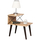Komodinë anësore melamine 50×40×55 cm (HM9434.01)