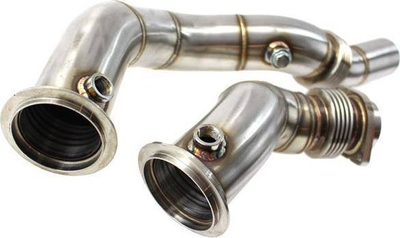 Downpipe TurboWorks BMW M4 F82 F83 S55, çelik inox, për modele 2013+