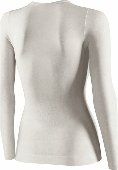 Bluzë termo Brubeck Comfort Wool LS11610 për gra, me mëngë t’gjata, madhësia L, gri