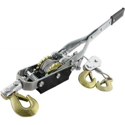 Vinç horizontal me kabllo Jobi Rope Hoist 4.0T, kabllo 2.5m 6mm, metalik argjendtë