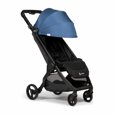 Kapelë shtesë karroce Ergobaby Metro+, mbrojtje dielli, model Azure, blu
