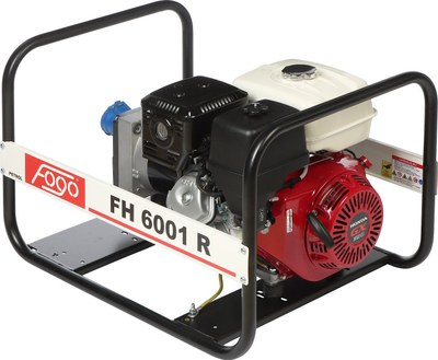 Gjenerator rryme Fogo FH-6001R, 5600W, motor Honda GX390, i bardhë