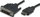 Kabllo HDMI në DVI Manhattan, 1m, e zezë