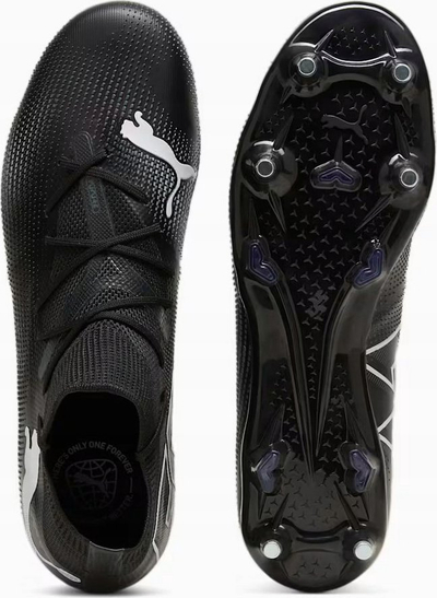 Këpucë futbolli Puma Future 7 Match MxSG 107714 02, për fusha të buta, për burra, gri
