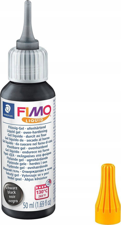 Xhel dekorues Staedtler FIMO 8050 për modelim, 1 copë, i zi