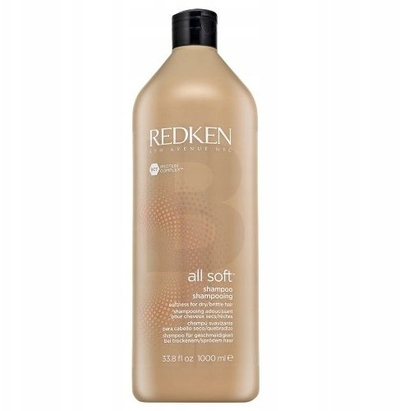 Set shampo për flokë Redken All Soft, 1000 ml, për flokë të thatë