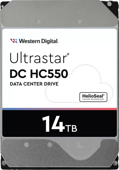 Hard disk Western Digital Ultrastar DC HC550, 14TB, 3.5", gri
