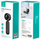 Ventilator dore USAMS Mini ZB352, i palos, 1200mAh, i zi