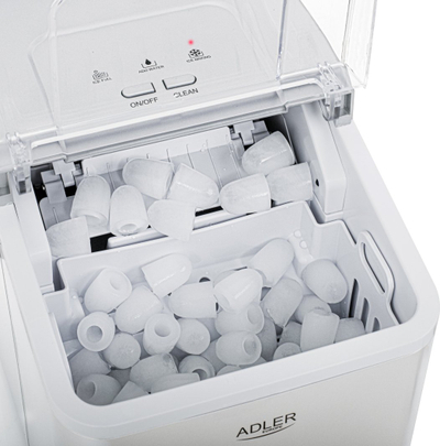 Makineri akulli Home Ice Cube Maker, 12kg 24h, 1.5L, gri