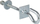 Grepa varëse ExtraLink HOOK, 12mm, 160mm, metalik