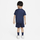 Set futbolli fëmijësh Nike PSG Home 2022/23, Dri FIT, navy