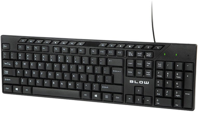 Tastierë Blow KP-122, me kabllo USB, 122 taste, e zezë