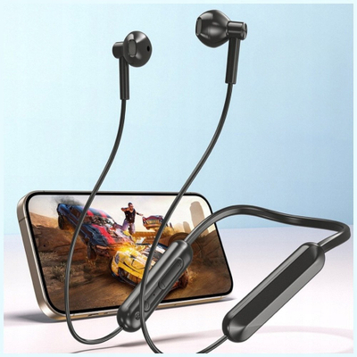 Kufje sportive Awei G82BL, Bluetooth, bateri 18 orë, të zeza
