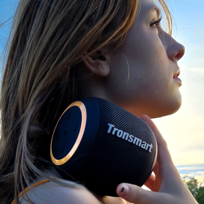 Altoparlant Bluetooth Tronsmart T7 Mini, IPX7, drita LED, i zi