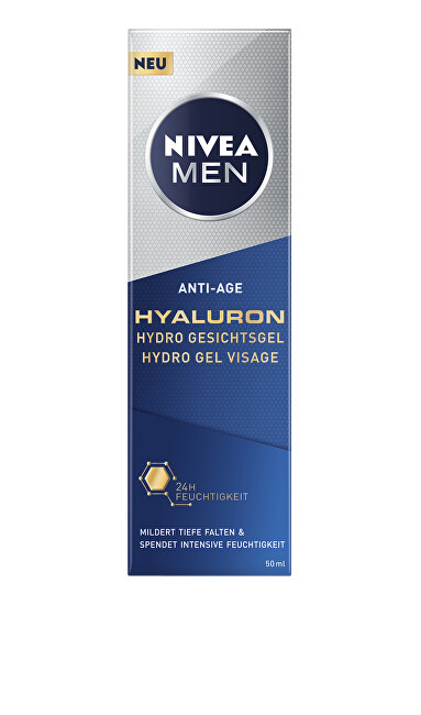 Освежувачки гел за лице Nivea Hyaluron Anti-Age, 50 мл