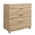 Komodë BRIANA 4 Drawer, 75x40x83cm, melaminë Sonoma Oak, ngjyrë druri