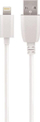 Kabllo USB Lightning Maxlife, 0.5 m, 2A, e bardhë