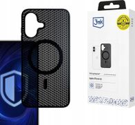 Mbështjellës telefoni 3mk COOLing MagCase për iPhone 16 Plus, kompatibil me MagSafe, transparent