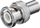 Terminator BNC OEM, 75 Ohm, trup metalik