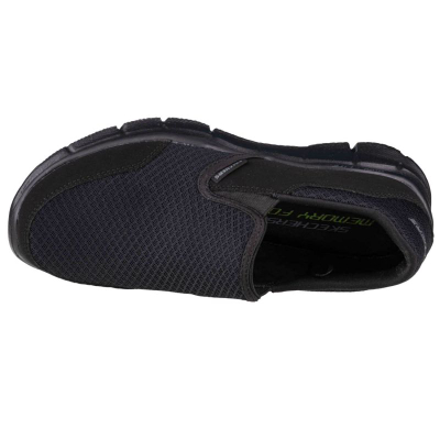 Këpucë Skechers Equalizer Persistent Loafers, memory foam, të zeza