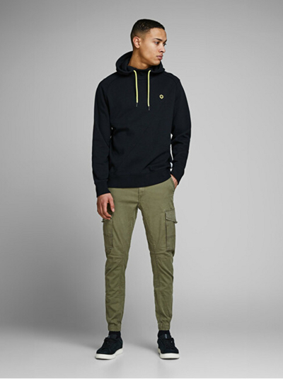 Долги панталони Jack&Jones JPSTPAUL, зелени