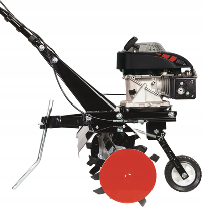 Kultivator me motor Scheppach MTP560, 3.7 HP, me benzinë, blu