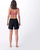 Shorce plazhi Aquawave Rossina Wmns W 92800398868, thahen shpejt, 4 way stretch, të zeza