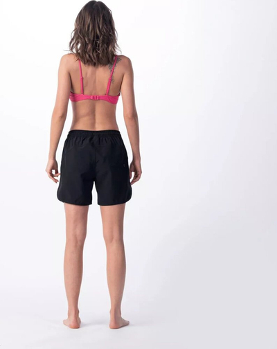 Shorce plazhi Aquawave Rossina Wmns W 92800398868, thahen shpejt, 4 way stretch, të zeza