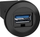 Prizë USB Schneider Electric XB5PUSB3, USB 3.0 Type A A, 22mm, e zezë