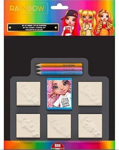 Set vula Multiprint Rainbow High, 5 copë, me bojëra, shumëngjyrësh
