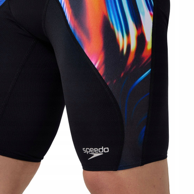 Rroba banje për burra Speedo Club Training V Cut Jammer, Endurance+, blu e kuqe