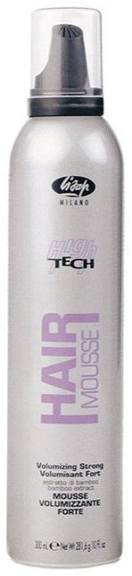Shkumë flokësh Lisap High Tech Volumizing Mousse, fiksim i fortë, 300ml