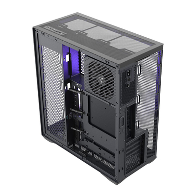 Kuti kompjuteri Modecom Volcano SPACE XL NF, Full Tower, xham i temperuar, e zezë