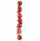 Set zbukurimesh për pemën e Vitit të Ri Strawberry Watermelon, 7 copë, plastikë, shumëngjyrësh
