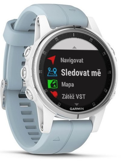 Orë e mençur Garmin Fenix 5S Plus, i kaltër