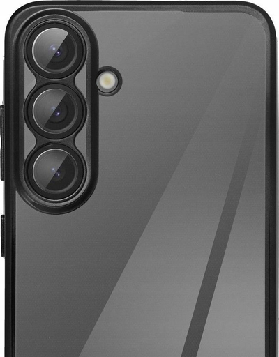 Këllëf telefoni Futera Glam për Honor X8B, transparent, me kornizë e zezë