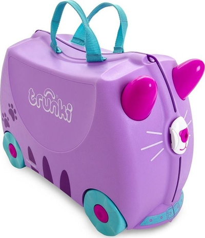Детски куфер-играчка Trunki Kitty Cassie, 18L, со тркала, шарен