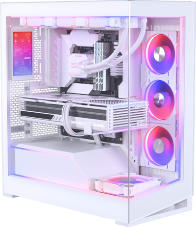 Ekran dytësor Phanteks Universal Hi-Res, 5.5", IPS, i bardhë