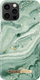 Mbulesë telefoni iDeal Of Sweden iPhone 12 12 Pro, Mint Swirl Marble, e gjelbër