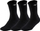 Çorape sportive Mizuno Training Mid Socks 32GX250509, 3 palë, të zeza