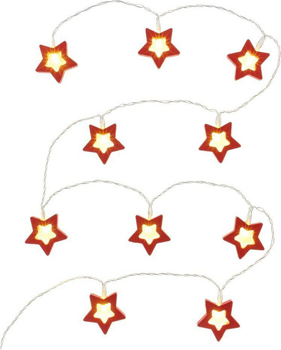 Drita dekuruese Retlux, 10 copë, të bardha