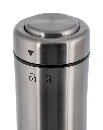 Set mulli elektrik për kripë dhe piper Russell Hobbs 23460-56, me bateri, çelik inox, argjendtë