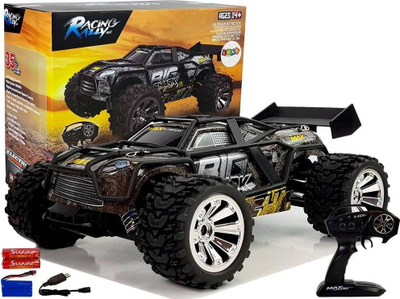 Makine me telekomandë Lean Sport Off Road, 1:18, 35 km/h, kafe verdhë