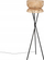 Lampë dyshemeje Atmosphera Suny Tripod, 145cm, bambus dhe metal, e zezë