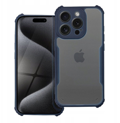 Mbulesë mbrojtëse për telefoni iPhone 16, anti-drop, e zezë