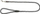 Litar për qen Trixie Cavo – Graphite, L–XL (1.00 m, Ø 18 mm)
