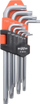 Set çelësash Torx Boxer, 9 copë, çelik CrV
